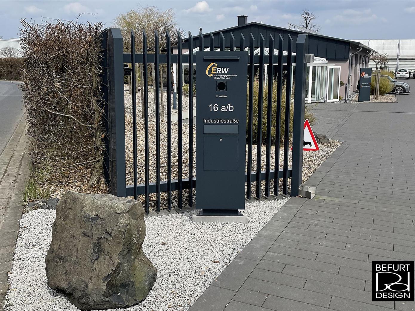 briefkasten anthrazit