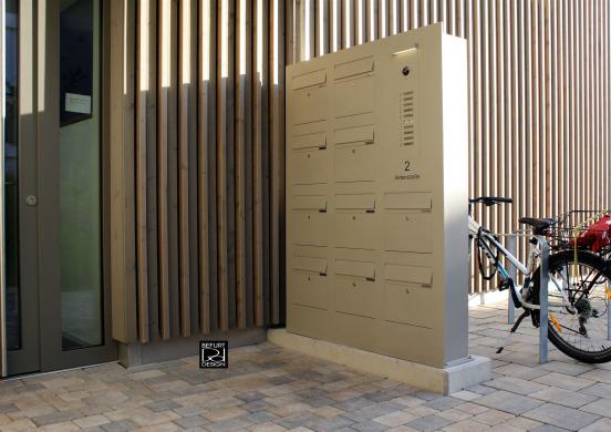 briefkasten mehrfamilienhaus freistehend